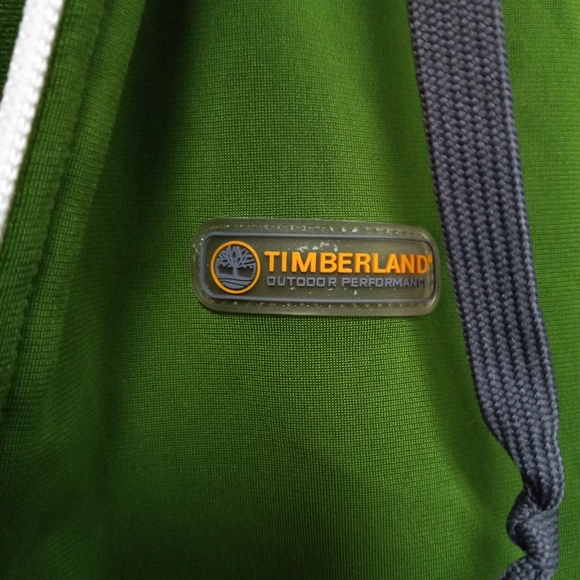 TIMBERLAND GREEN UNISEX VINTAGE ATHLEISURE TRACK JACKET β MEN'S S β WOMEN'S M - Picture 5 of 8